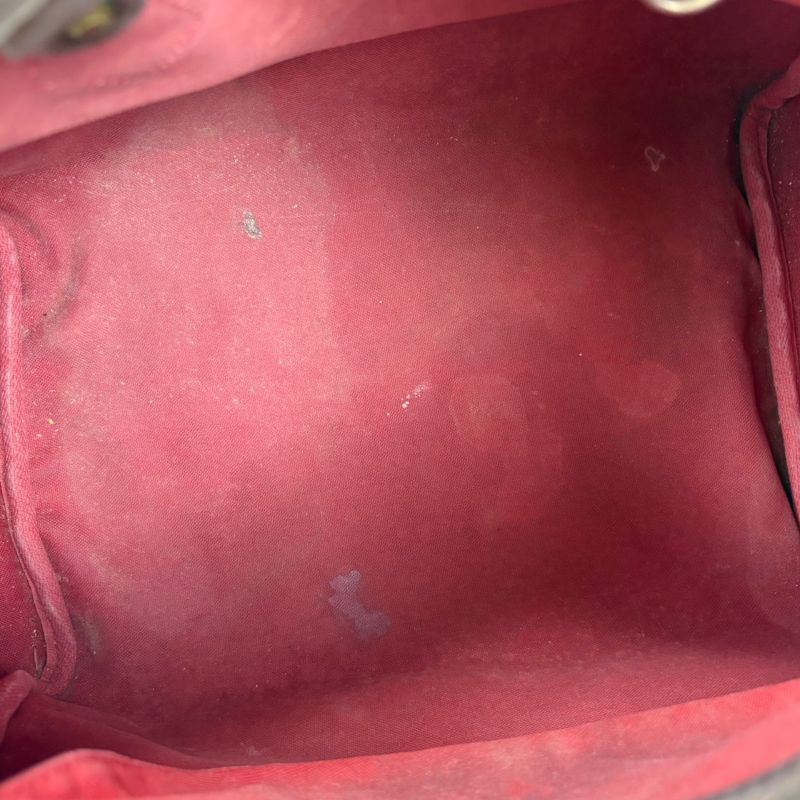 Louis Vuitton Speedy 30 Damier Leather Handbag Mini Boston Bag Brown