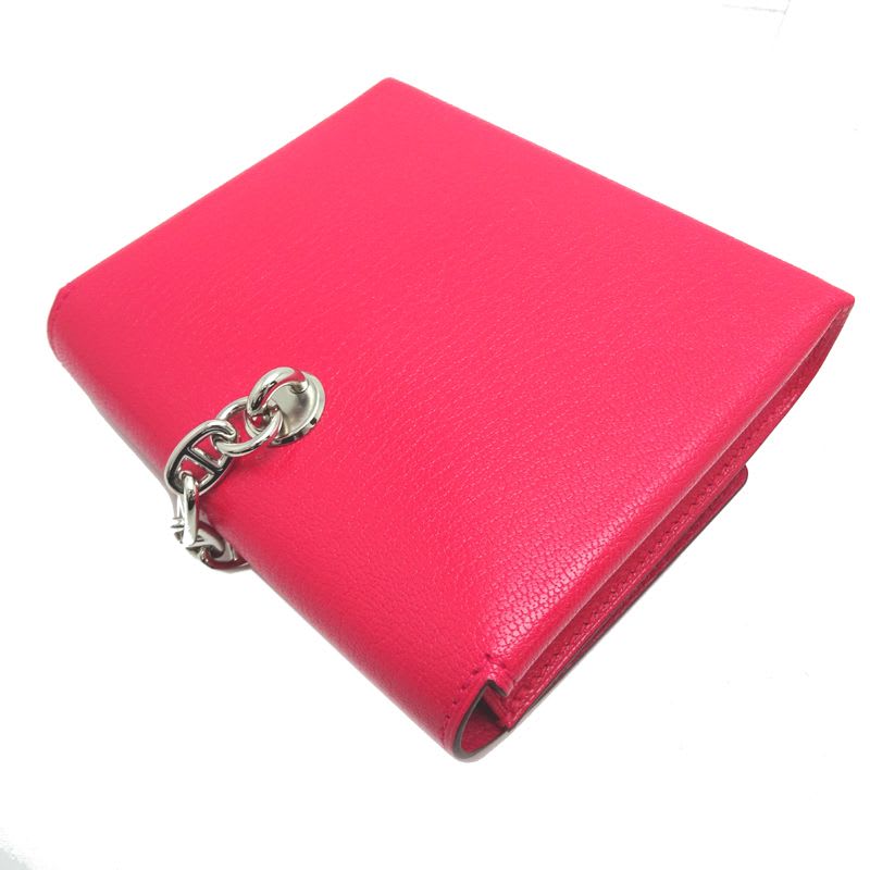 Hermes Bifold Rose Wallet