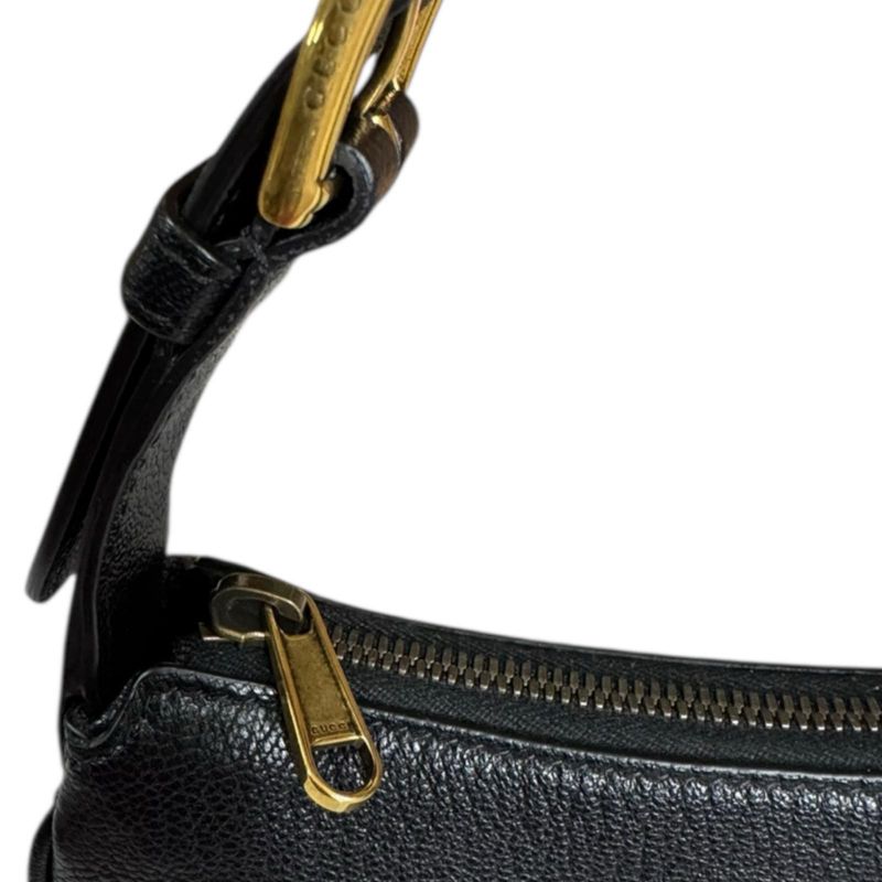 Gucci Aphrodite Mini GG Marmont Handbag Leather 739076 Black Ladies Gucci