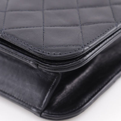 Chanel Chain Shoulder Matelasse Lambskin Women's Shoulder Bag