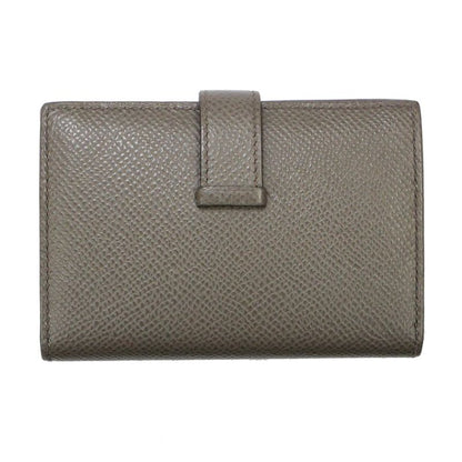 Hermes Bearn Mini Compact Wallet Ethane Silver-hardware Epson Y