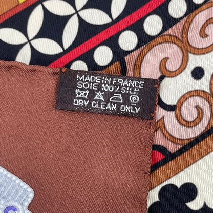 Hermes Carre 90 LA Femme AUX Semelles DE VENT Woman With Wind's Sole Scarf Silk