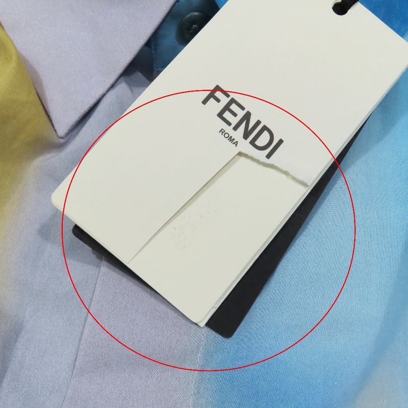 Unused 2021 Fendi Shirt Short Sleeve Total Logo Zucca Pattern Ff Carrigraffi