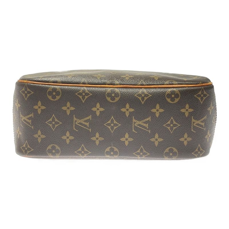 Louis Vuitton M42228 Monogram PVC Trouville Handbag Brown 326311 Handbag