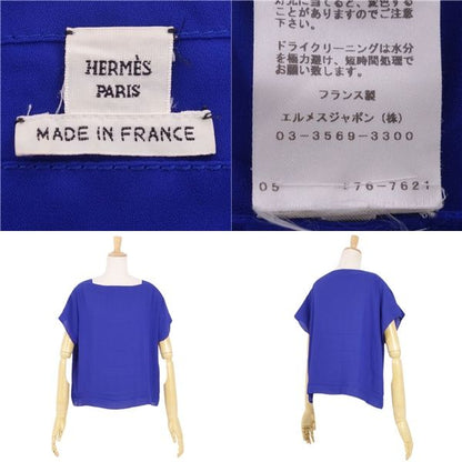 Hermes T-shirt Cut And Sewn Square Neck Short Sleeves Show