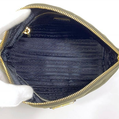 Prada Pouch Ec22082 Khaki Canapa 1 n1857