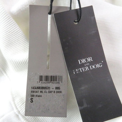 DIOR Homme 143j683b0531 Peter Doig Logo Embroidery Pullover Hoodie White S