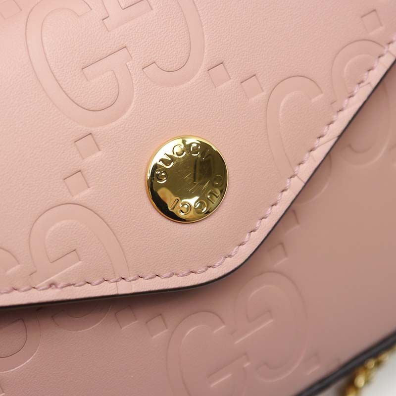 Gucci GG Mini Shoulder Bag 781554 Pink Crossbody
