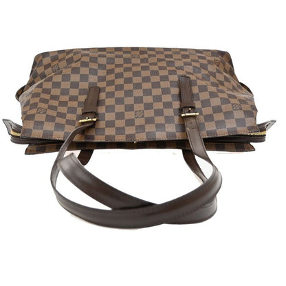 Louis Vuitton Chelsea Shoulder Tote Bag Damier Ebène N51119 74ka718