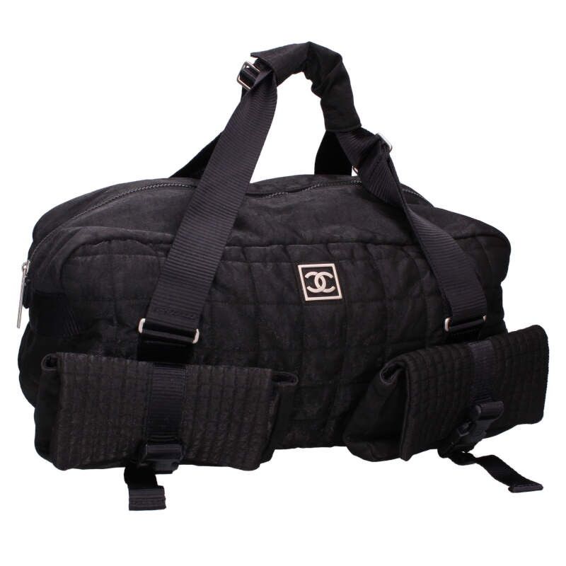 Chanel Sport Coco Chocolate Bar Boston Bag Men's