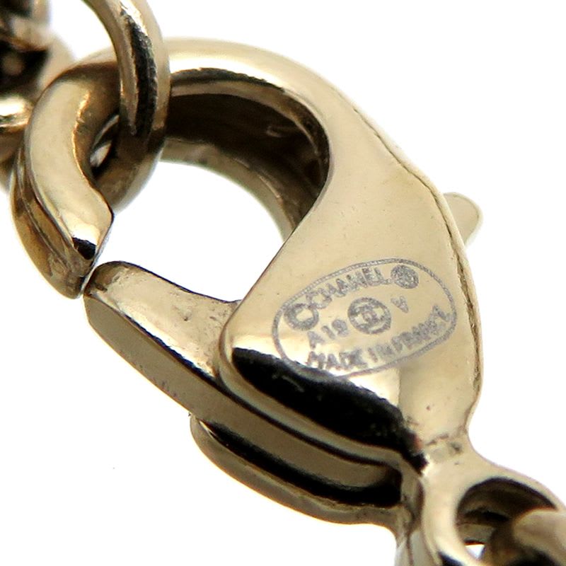 Chanel Coco Mark Rhinestone Necklace