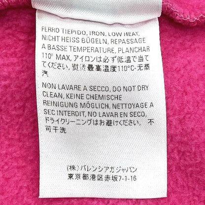Balenciaga 600583 Thv61 XS Pink Apparel Hoodie Men's