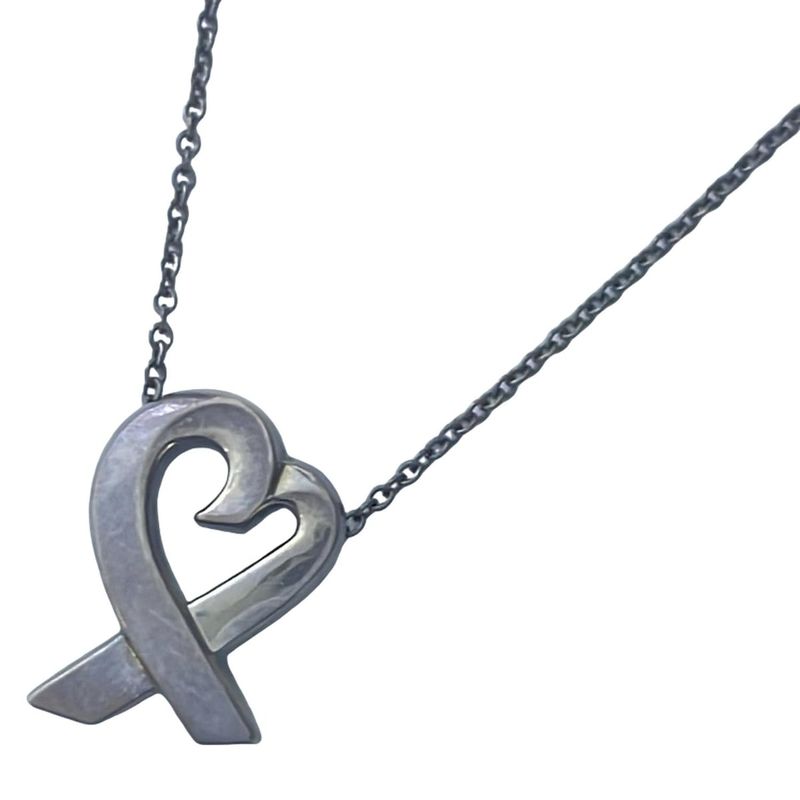 Tiffany & Co Necklace In Silver With A Loving Heart