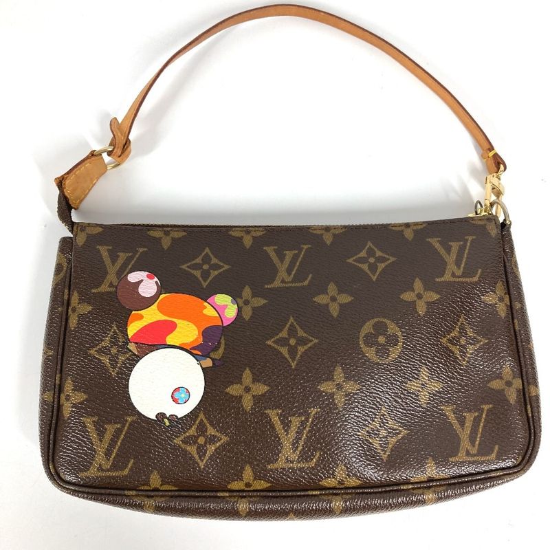 Louis Vuitton Shoulder Bag Pochette Accessoire M51981 Monogram Canvas Brown