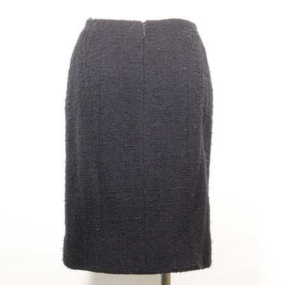 Chanel Wool Navy Women's Skirt
