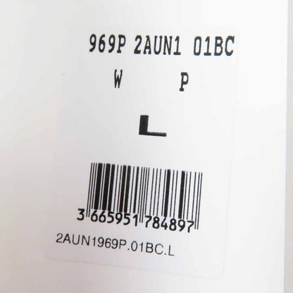 Celine 2aun1969p Initials Sequins Baseball Cap Hat Cotton White Black Gold