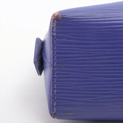 Louis Vuitton Epi Pochette Cosmetic Makeup Pouch Purple