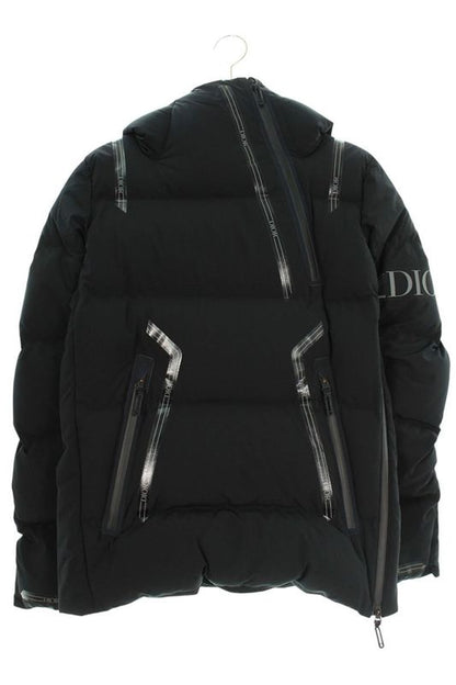 Dior 213c402a5093 Logo Tape Half Zip Pullover Down Jacket Men's 44