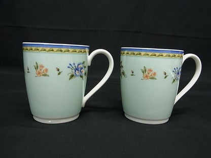 Tiffany & Co Tiffany & Co Morning Glory Teacups Tableware Set Of 2 Az6537