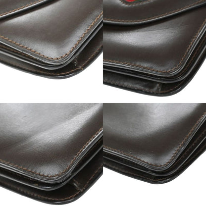 Gucci Horsebit Hand Shoulder Bag Brown 38ka946