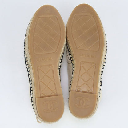Chanel Espadrille Coco Marc Espadrille Canvas Scuff Deuce