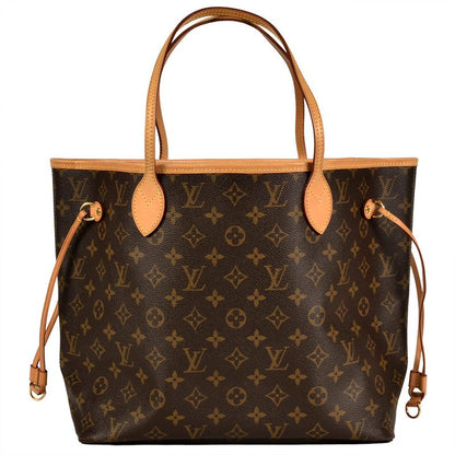 Louis Vuitton Neverfull MM Tote Bag Monogram Canvas M40156 Beige Ca4171