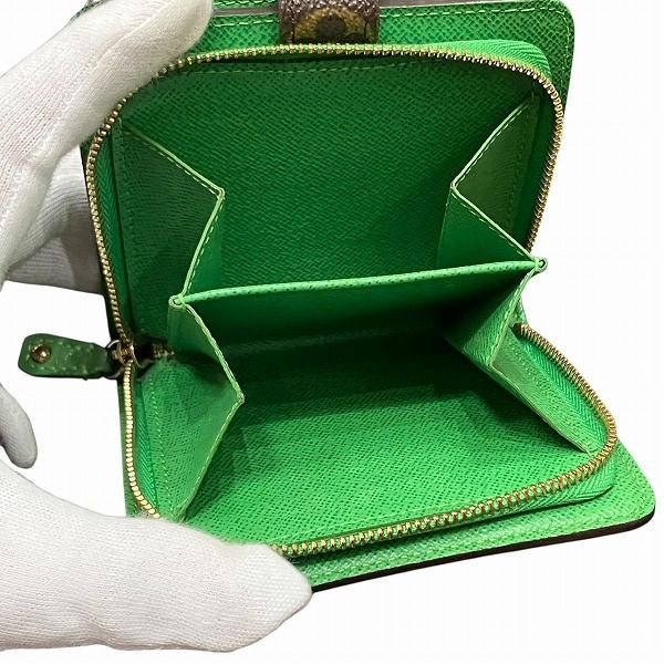 Louis Vuitton Monogram Perfot Compact Zip M95218 Veil Bifold Wallet Unisex