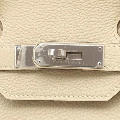 Hermes Handbag Birkin 35 Togo Purschman Silver Hardware M Marked [box