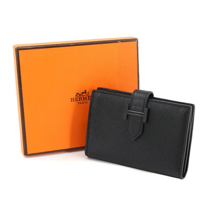 Exhibited Hermes Bearn Monochrome So Black Card Case Epson B Engraved Bearn