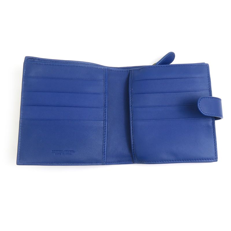Bottega Venetaveneta Bifold Wallet In Intrecciato