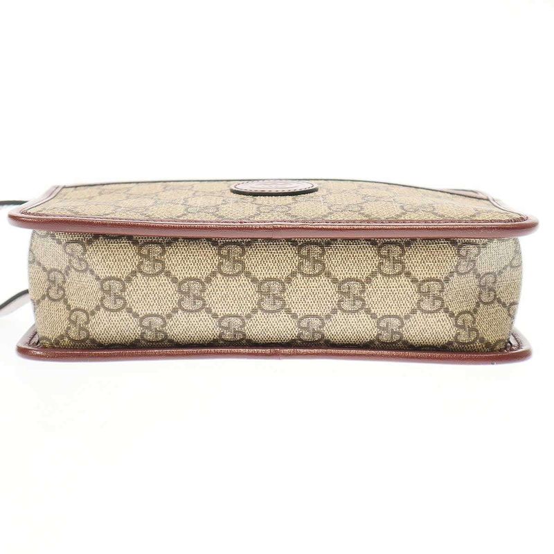 Gucci Interlocking Travel Case Second Bag 625764 Beige