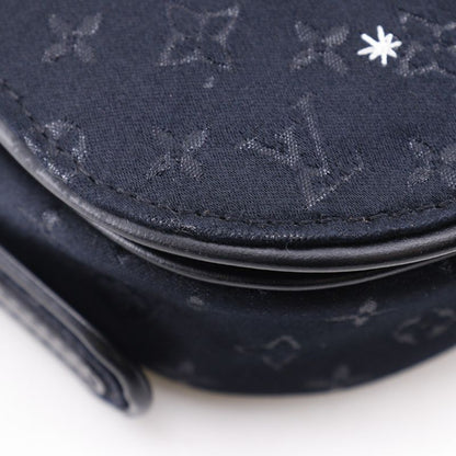 Louis Vuitton Musette Comte De Fe M92273 Monogram Satin And Halaco Black Sr0032