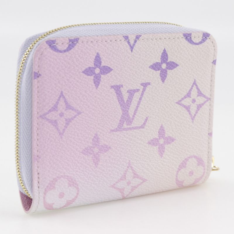 Louis Vuitton Spr Ring In The City Monogram Sunrise Pastel Zippy Coin Purse