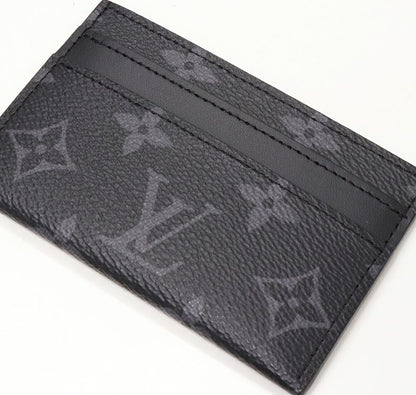 Louis Vuitton Card Case Pass Case Monogram Eclipse Porte Cult Double M62170