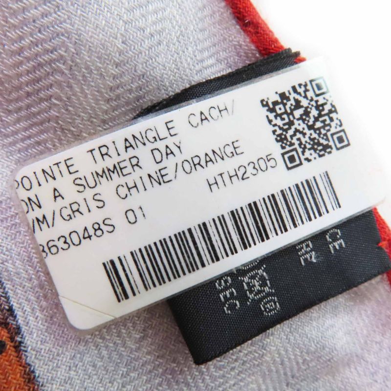 Hermes H363048s Hth2305 Triangle JEAN ON A Summer DAY ON A Summer DAY Cashmere