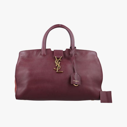 Yves Saint Laurentyves Saint Laurentdowntown Cabas Swine Redleather 436832gnr436