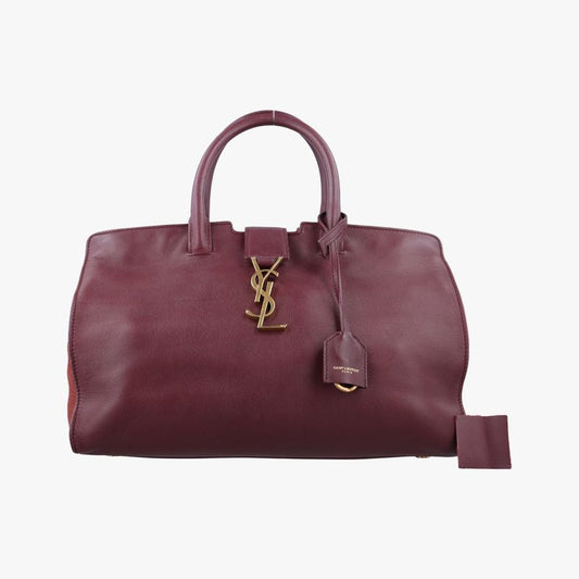 Yves Saint Laurentyves Saint Laurentdowntown Cabas Swine Redleather 436832gnr436