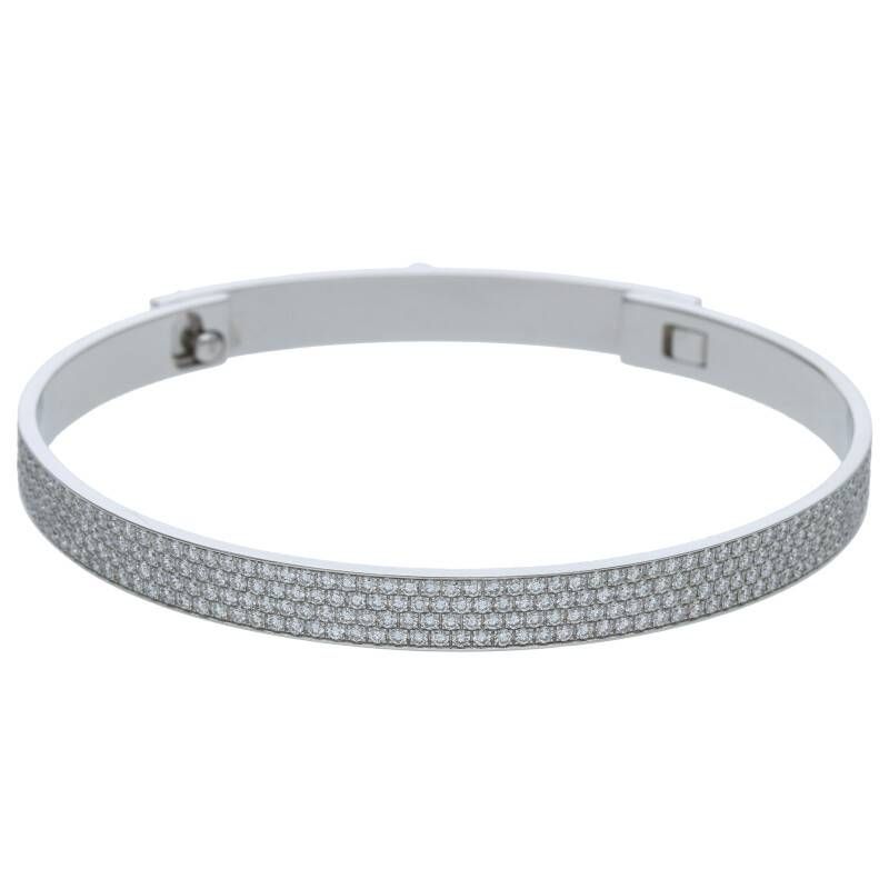 Hermes Collier De Chien Collier De Chien 18K Small Bracelet Ladies LG