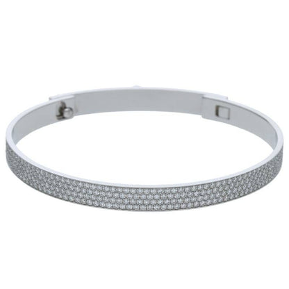 Hermes Collier De Chien Collier De Chien 18K Small Bracelet Ladies LG