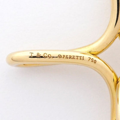 Tiffany & Co Necklace Open Cross 18K Yellow Gold Yellow Gold Ladies