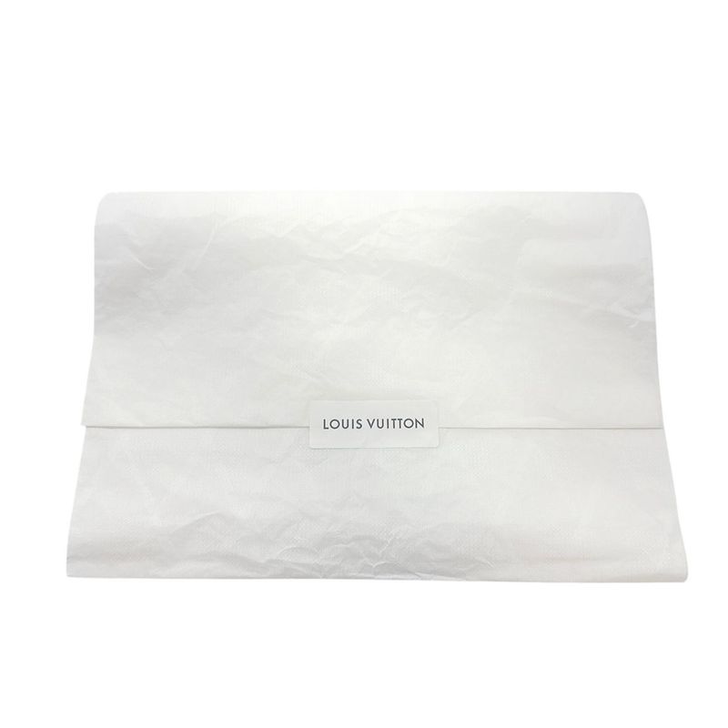 1942 Louis Vuitton Scarf LV Escential Shine M78895 Light Gray Wool Monogram