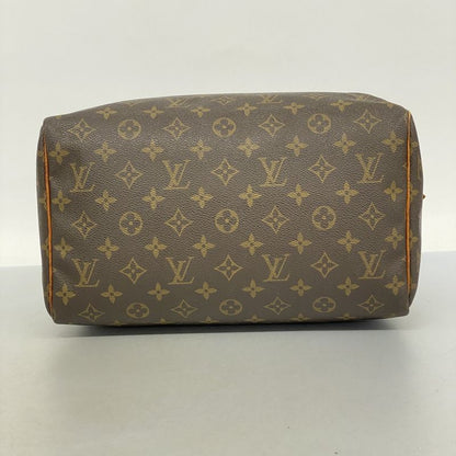 Louis Vuitton Handbag Monogram Speedy 30 M41108 Brown Ladies