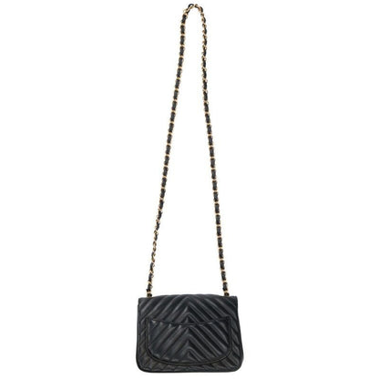 Chanel A35200 Mini Matelasse 18 V-stitched Leather Chain Shoulder Bag For Men