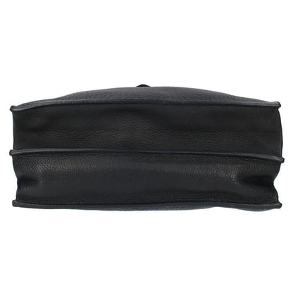 Hermes Sac A Depeches Dplg100 □F Engraved Silver Hardware Leather Shoulder Bag