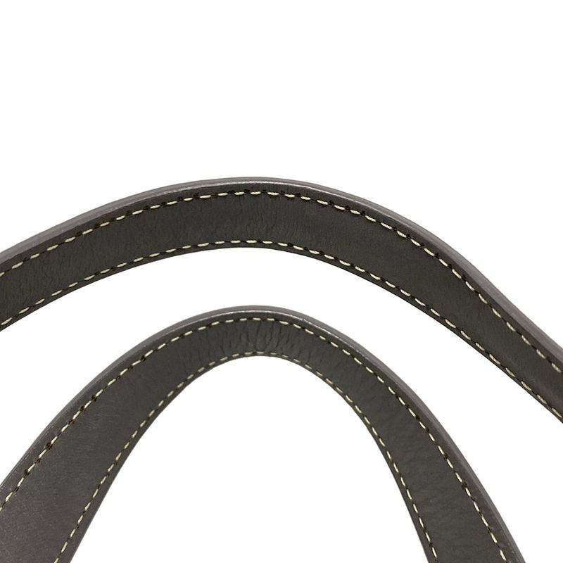 Goyard Shoulder Bag Mali Gallant MM Gray Leather