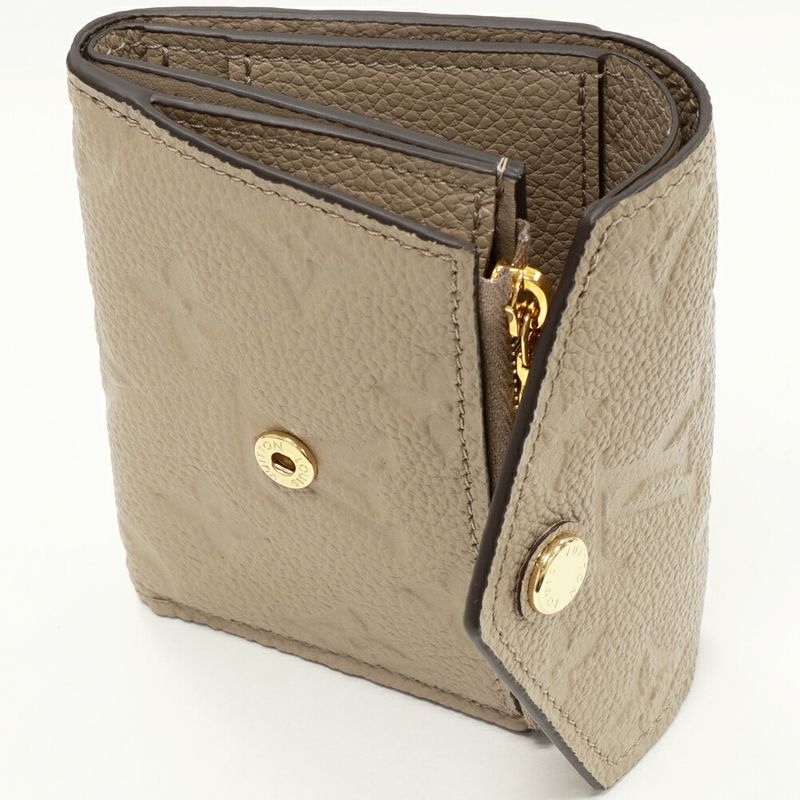 Louis Vuitton Compact Wallet With Coin Purse Monogram Empreinte Tortolaire