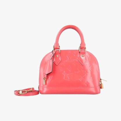 Louis Vuittonalma BB Rose Lychee Vernis M90259sn1125