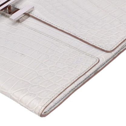 Hermes Sinetic C Engraved Svhardware Niloticus Clutch Bag Men's