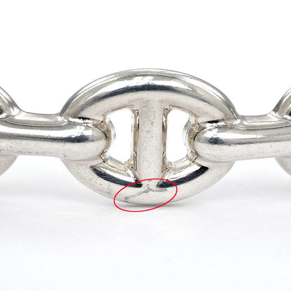Hermes Bracelet Chaine D'ancre Anchene Bangle SH Ag925 SV Silver -