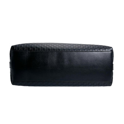 Gucci 449732 Guccissima One Shoulder Bag Micro Shoulder Bag Gucci Black